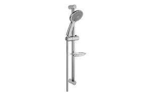 VitrA Samba 3-Function Hand Shower w/Slide Rail - Chrome